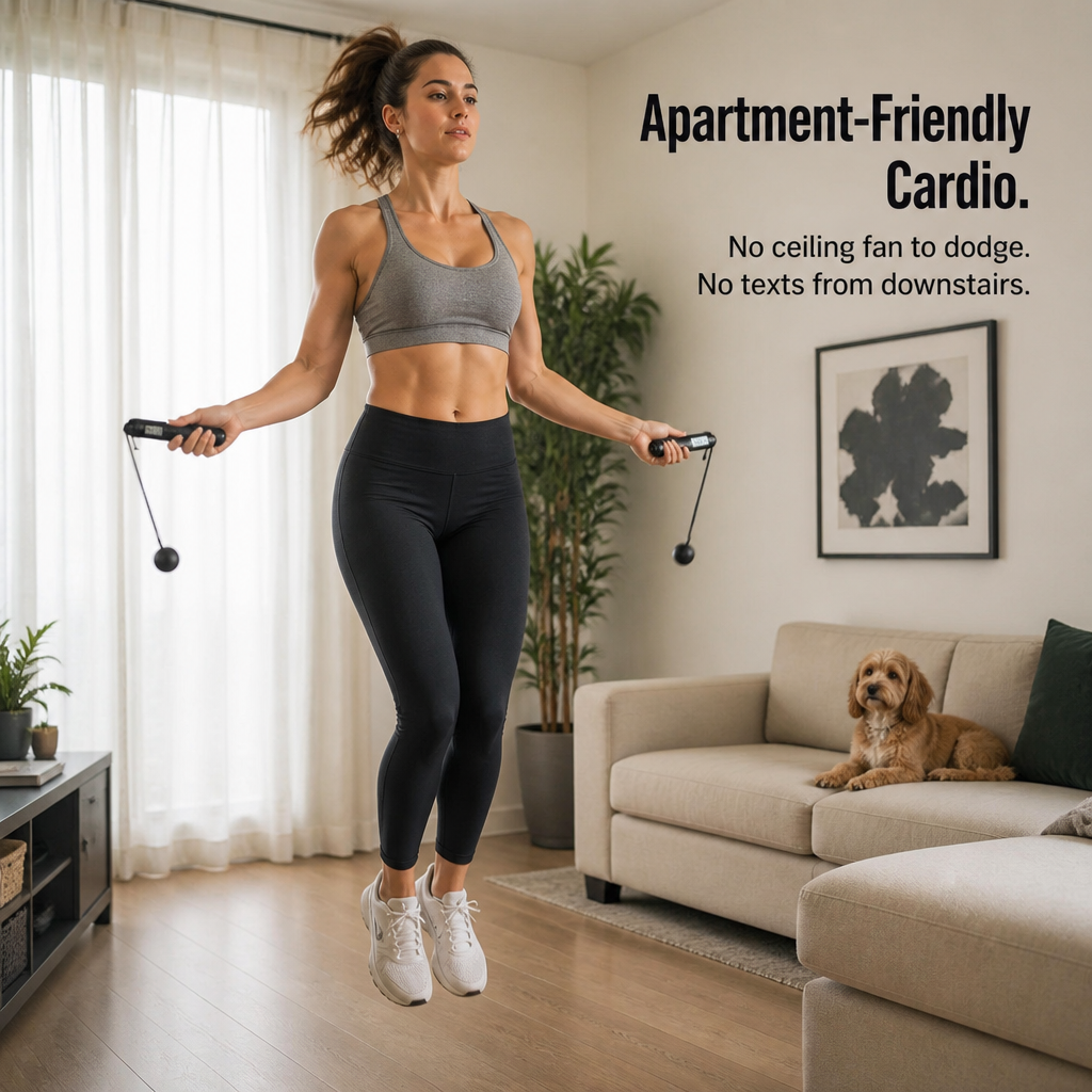 PulseRope™ — Get Real Jump-Rope Cardio Without Whipping Your Shins