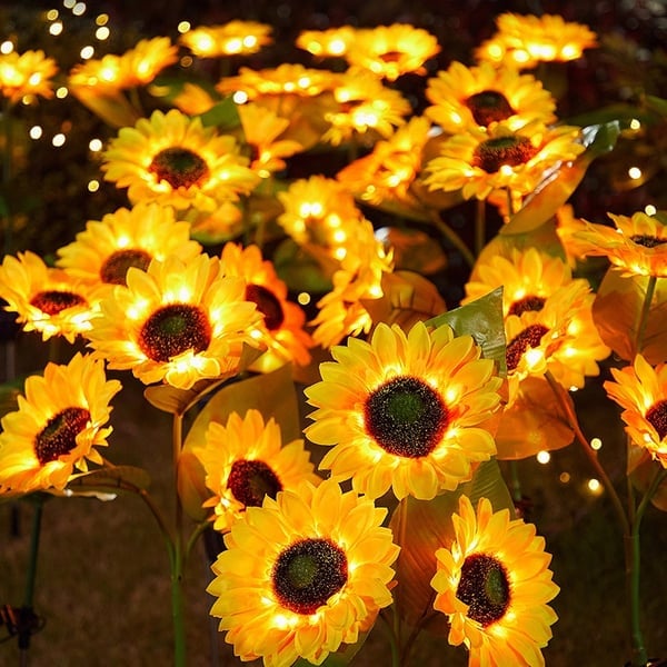 RamaraSun™ Solar Sunflowers — Illuminate Your Nights with Effortless, Enchanting Garden Magic