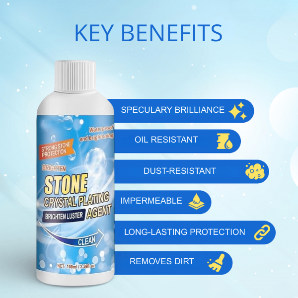 StoneLustre™ — Instantly Revive Dull Stone to a Safe, Stunning Shine