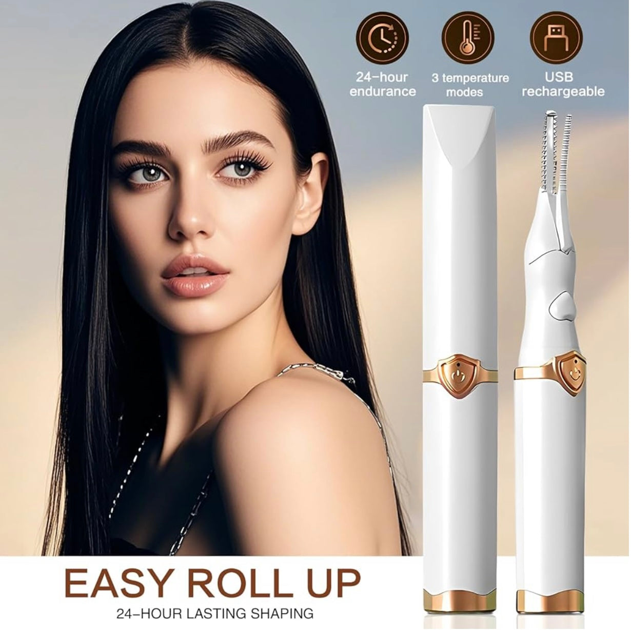 LumeLift™ Precision Lash Curler — Wake Up Gorgeous with Effortless, All-Day Lash Perfection