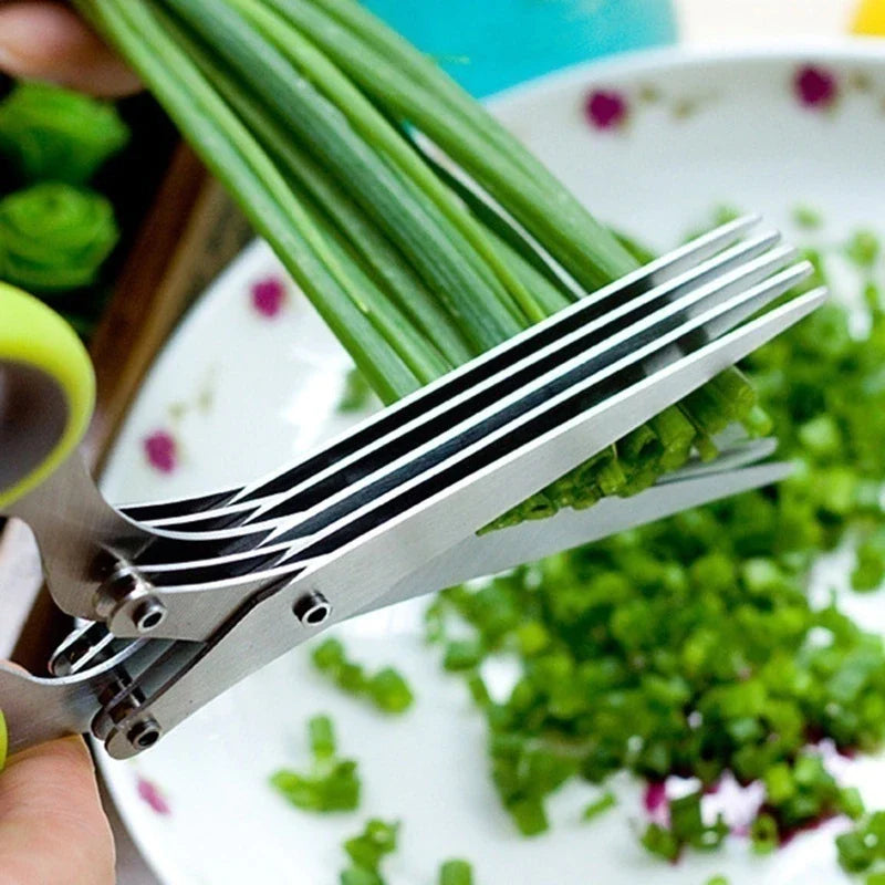 5xClarity™ Herb & Veggie Shears — Slice Through Prep Time for Effortless, Chef-Level Cooking