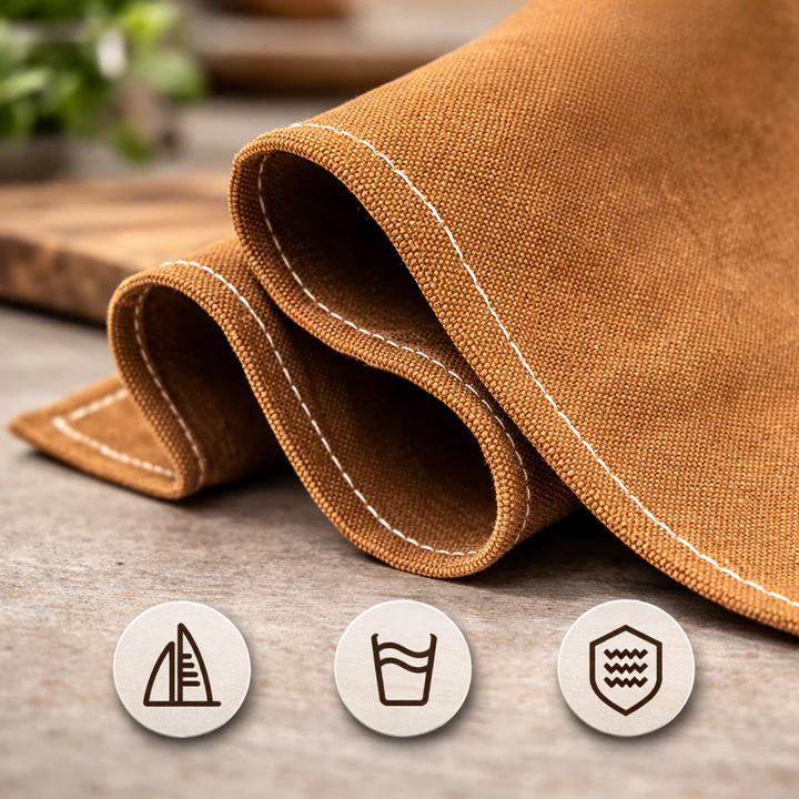 Canvas Craft Apron | Crossback Straps | Tool Accessory Pockets | HandHaven