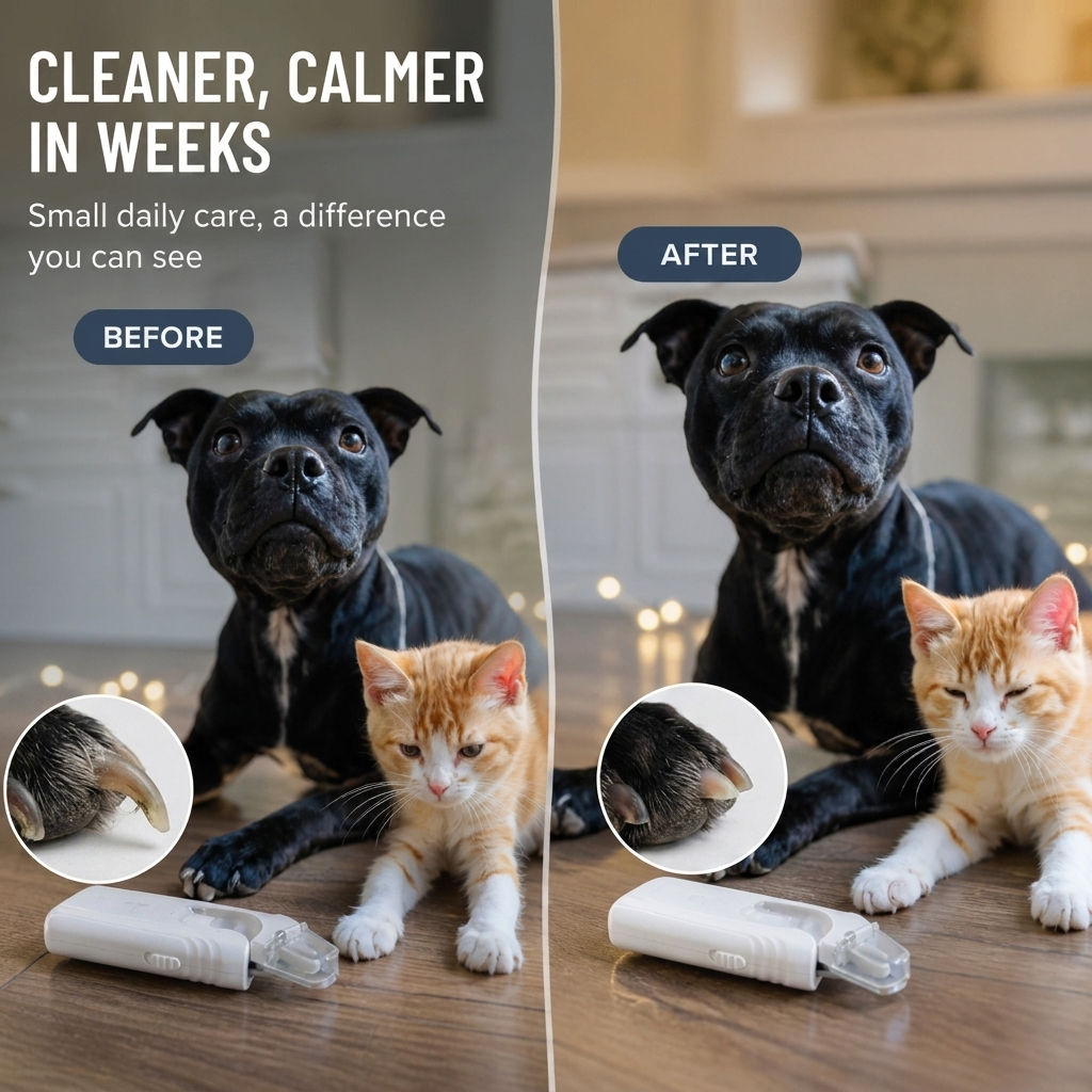 ClariPaw™ — Light Up Every Nail for Fearless, Stress-Free Grooming