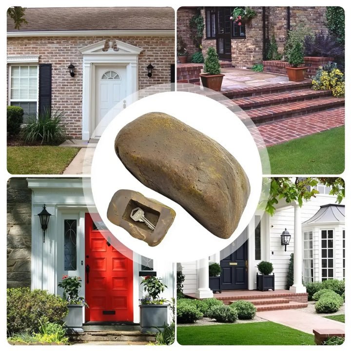 Weatherproof Garden Safety Solution - Discreet Stone Protection