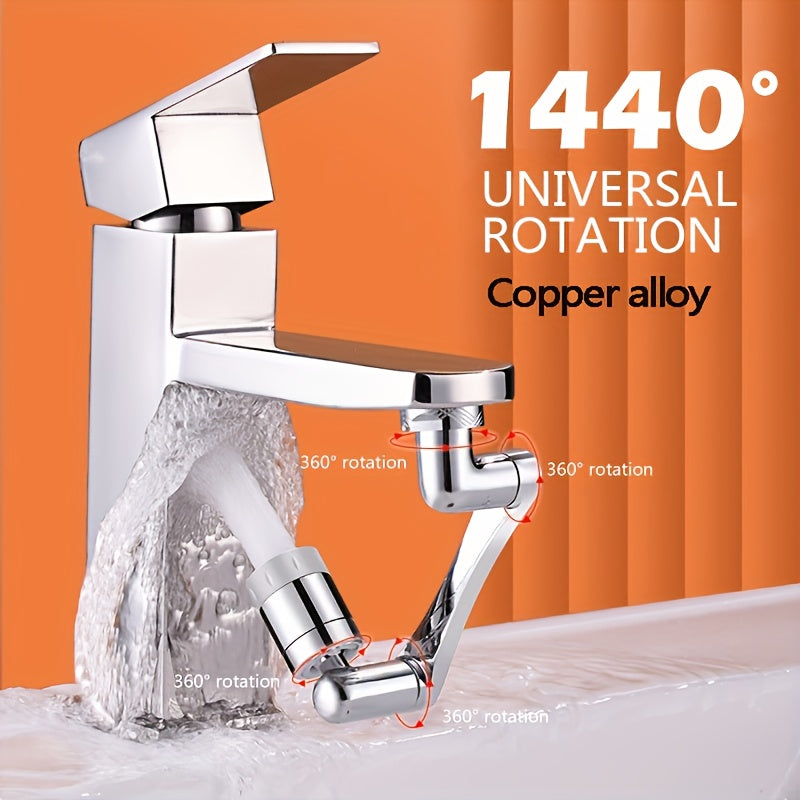 Swivel Faucet Attachment 1440° Rotation