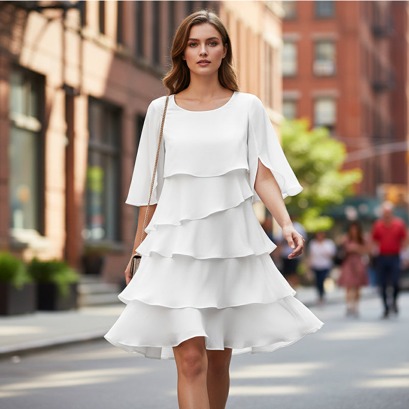 AriaLuxe™ Dress — Move Freely, Look Effortlessly Stunning All Day Long
