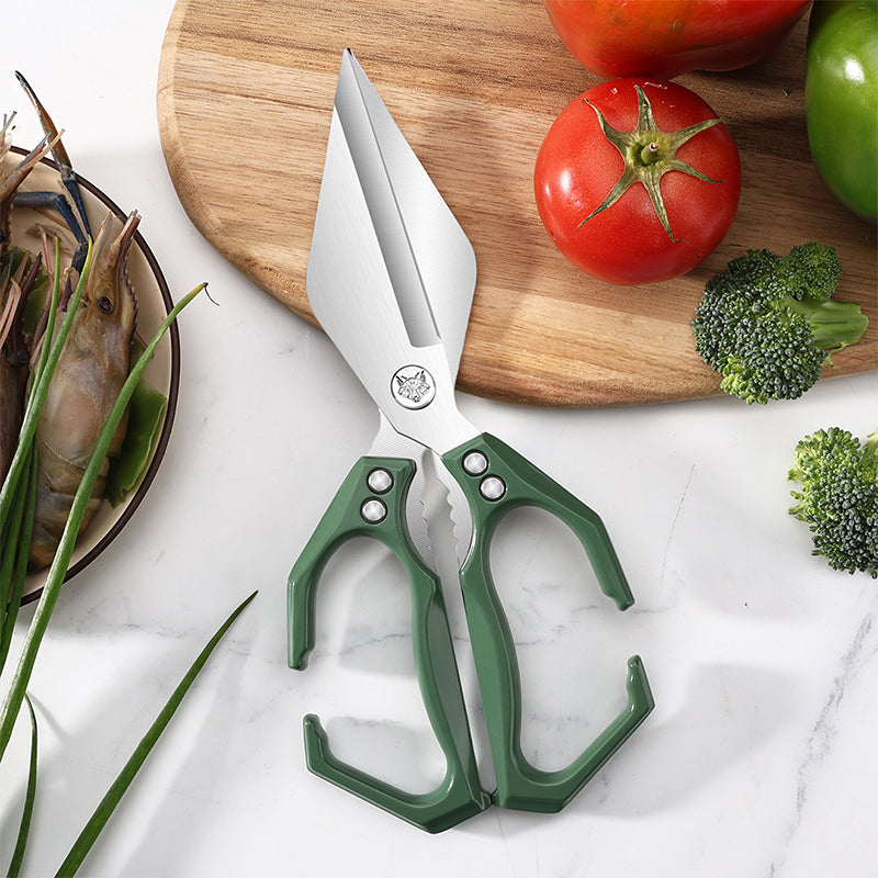 Multi-Purpose Kitchen Scissors Made of 3Cr13 Stainless Steel