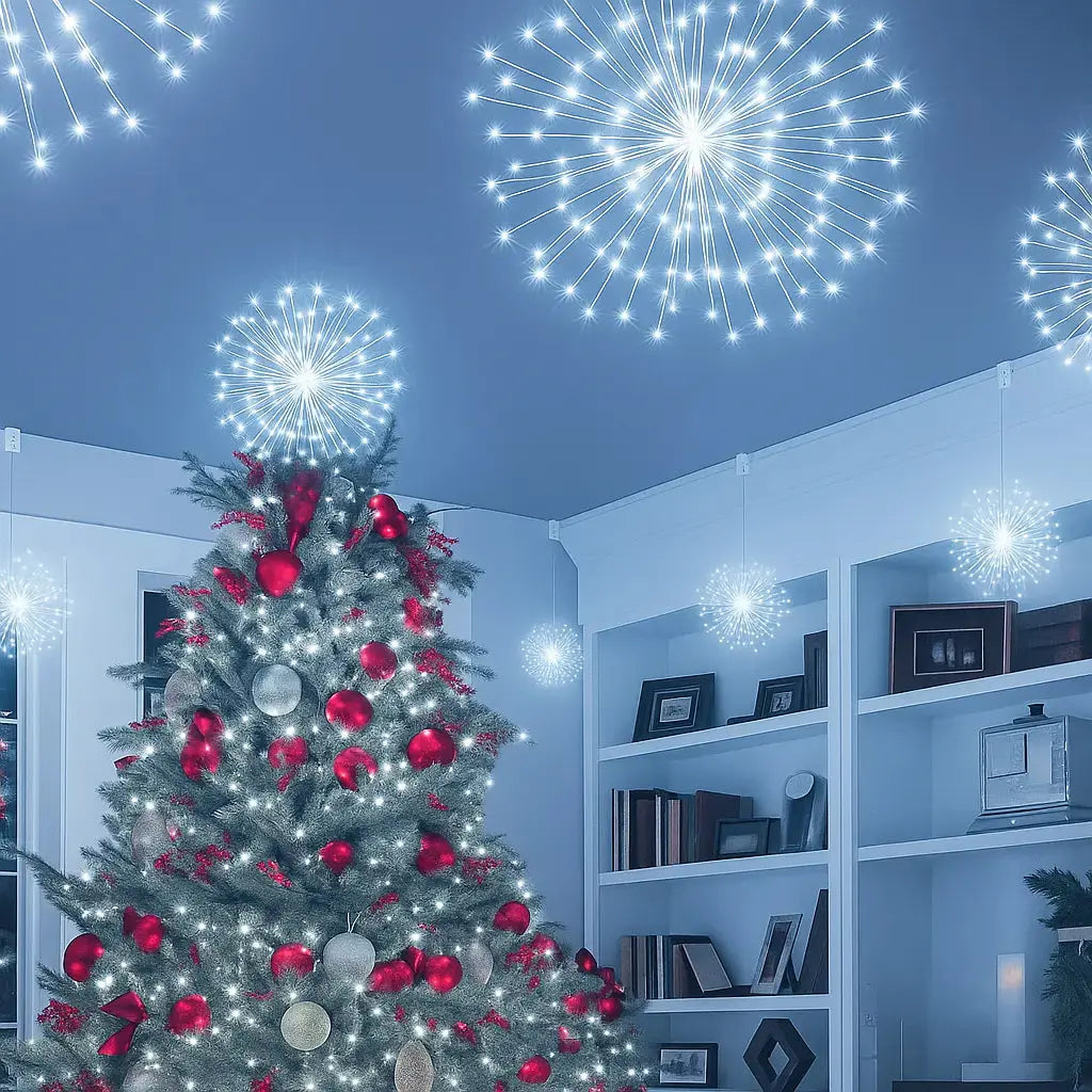 Starburst String Lights Set of 3 — Transforms Your Room into a Dazzling Light Show