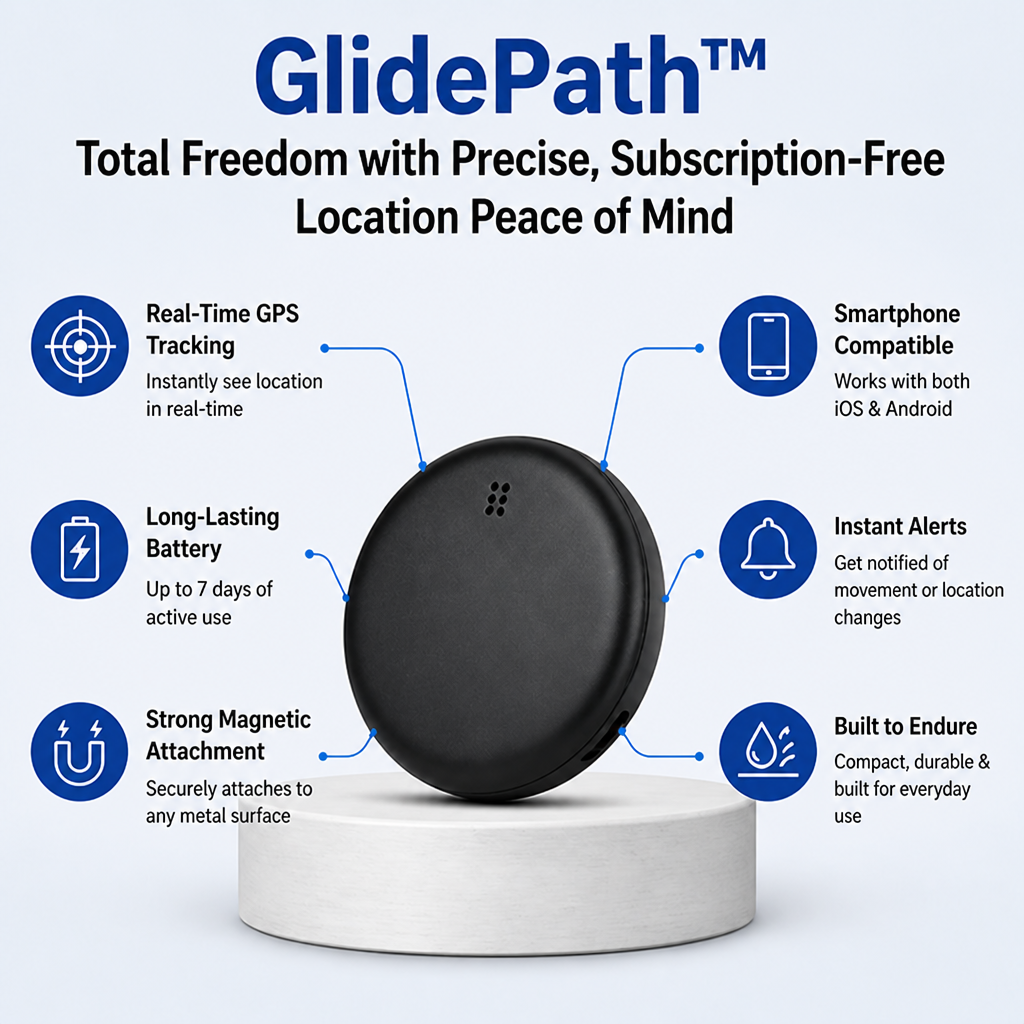 GlidePath™ — Total Freedom with Precise, Subscription-Free Location Peace of Mind