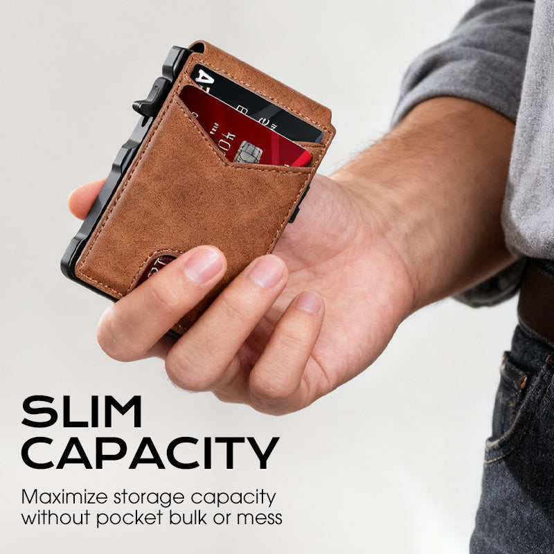 Relaxed Living with a Slim Shield for Card Theft and Loss Protection