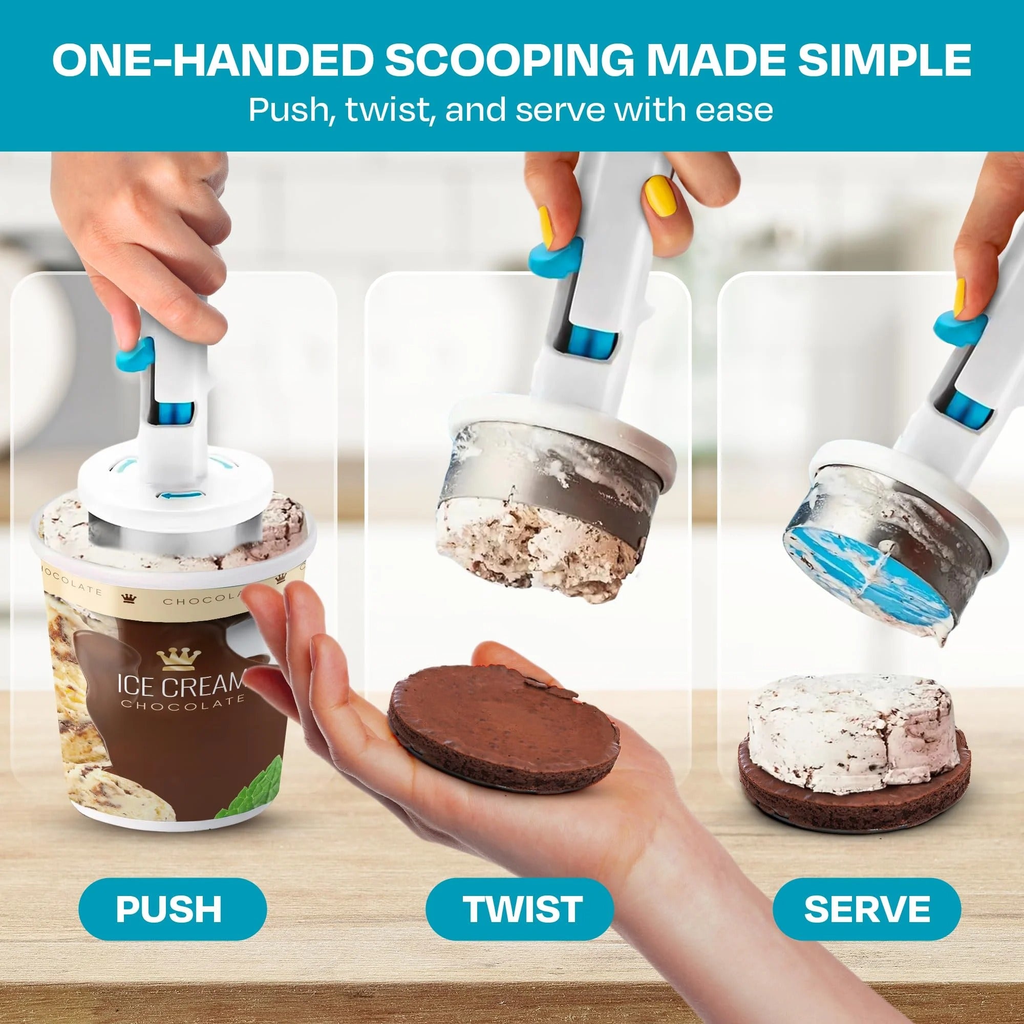 Perfectly Portion Ice Cream Sandwiches for Mess-Free Enjoyment