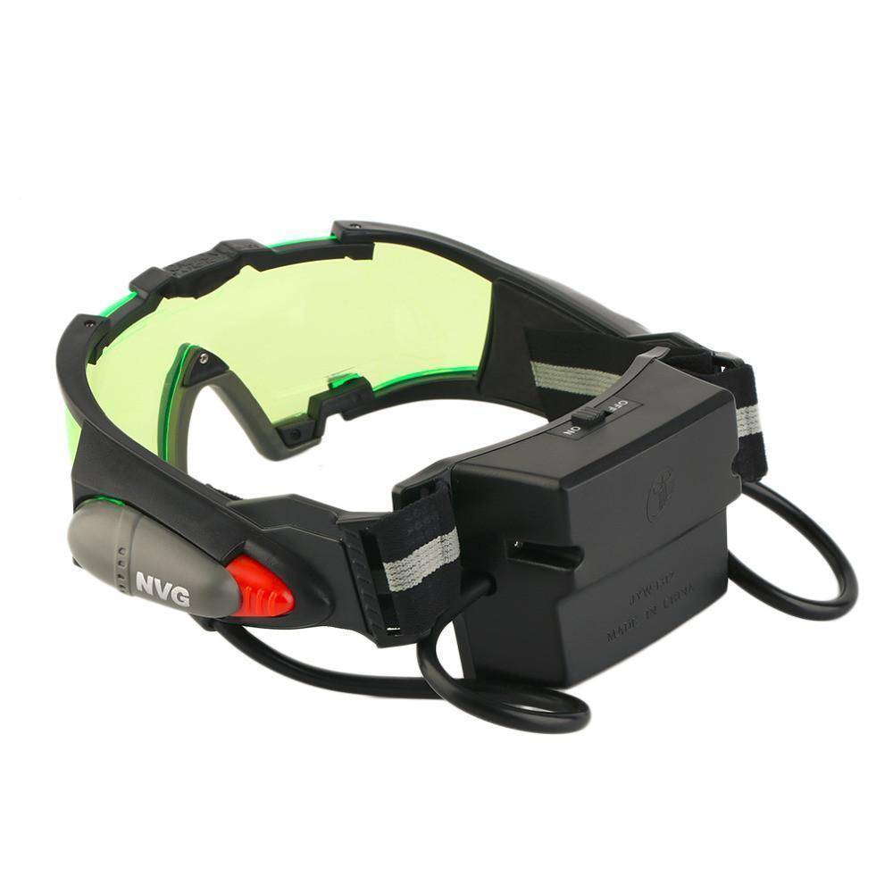 Night Vision Goggles with Adjustable Fit and Flip-Out Lights
