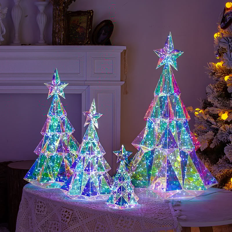 PrismaFrost™ Holographic Figures — Ignite Festive Magic That Captivates Every Heart and Home