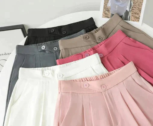 AriaLuxe™ Wide-Leg Pants — Sculpt Your Curves with Effortless Grace and Confidence