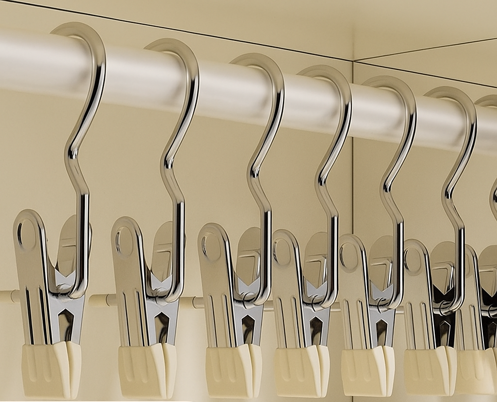 Stainless Steel Clip for Gentle Hold on Perfect Laundry Anytime
