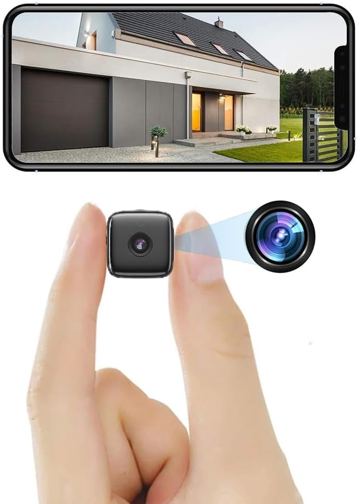 Indoor Surveillance Camera | Motion Sensing & Night Vision | Wi-Fi Enabled | SecureView