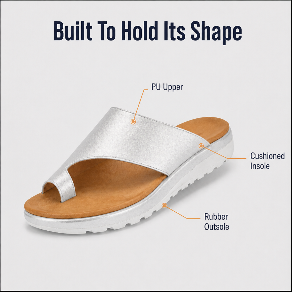ErgoSlide™ Comfort Sandals — Walk Pain-Free with Style and All-Day Confidence