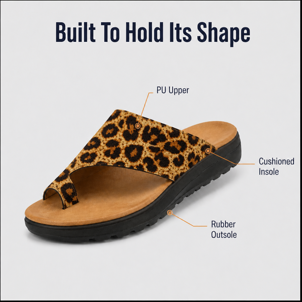 ErgoSlide™ Comfort Sandals — Walk Pain-Free with Style and All-Day Confidence