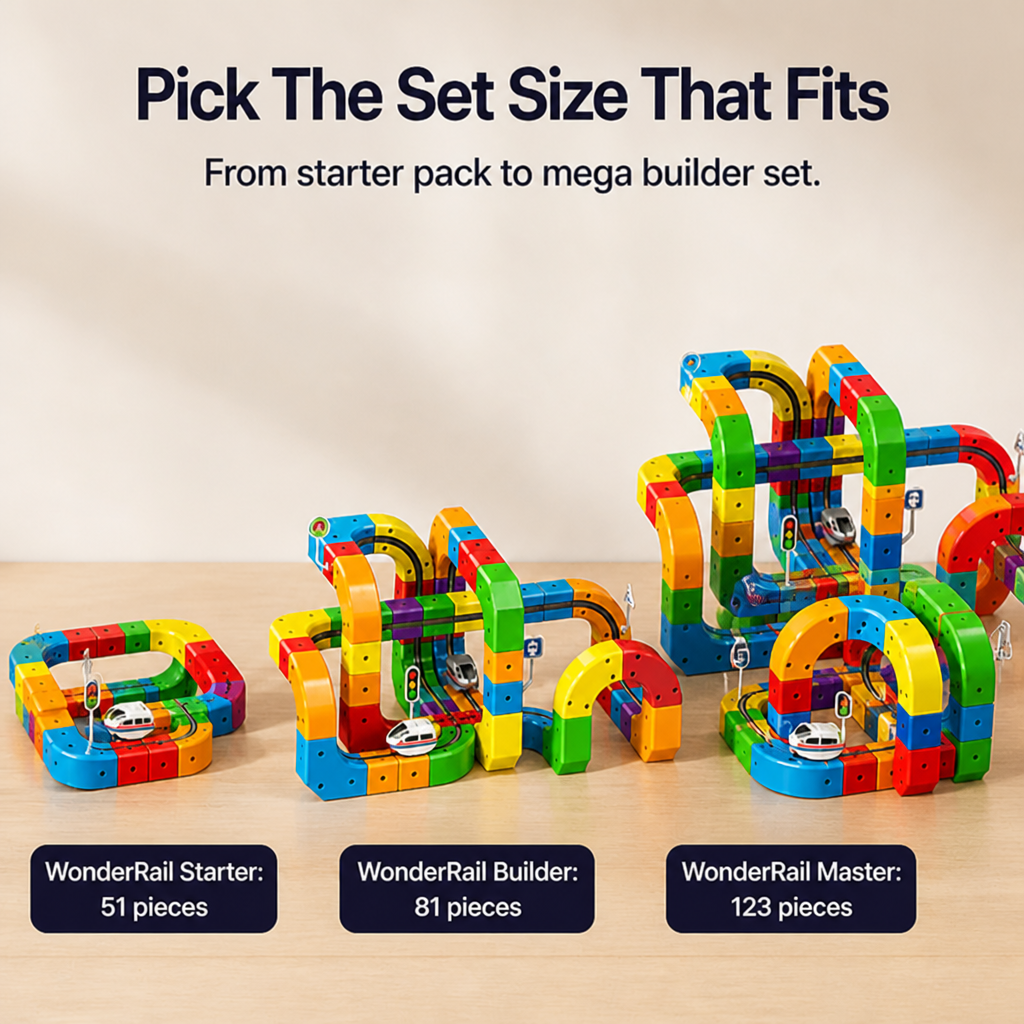 TurboTracks™ — Ignite Your Child’s Genius with Every Thrilling Build