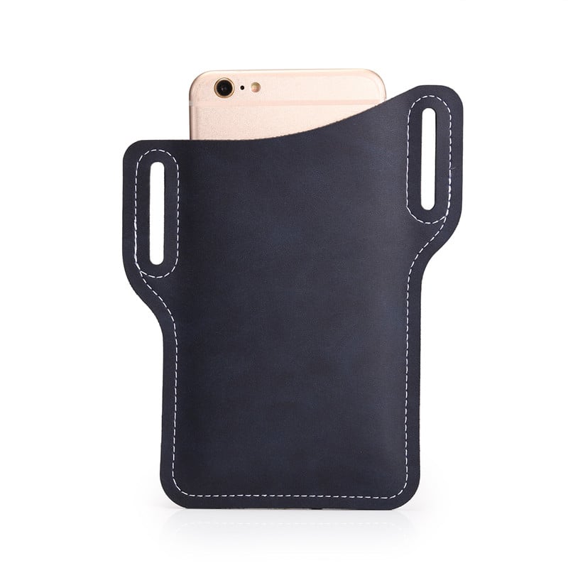 Elegant Leather Belt Bag for Your Smartphone