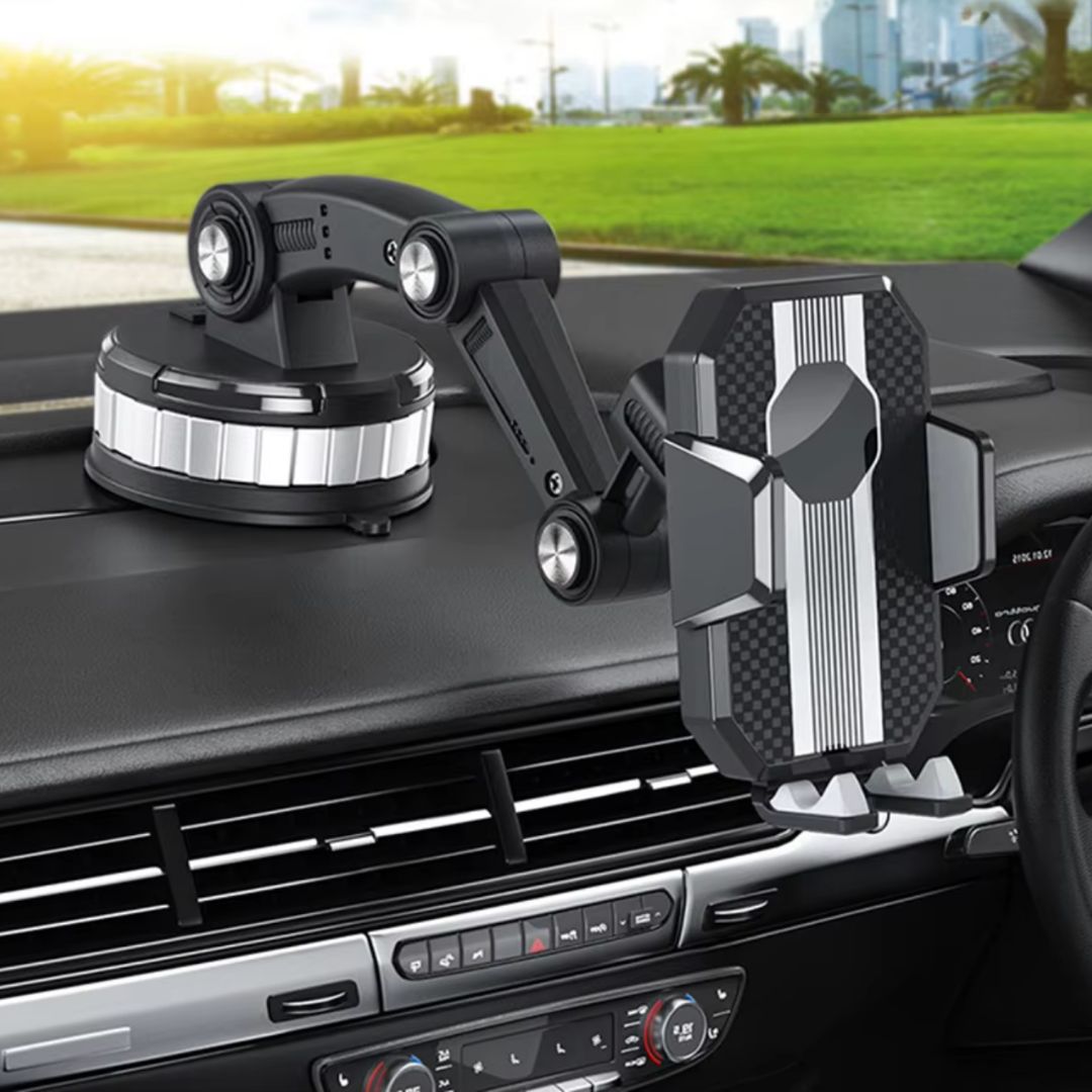Phone Mount | Smartphone Holder with Suction Cup & 360° Swivel | LuxGrip