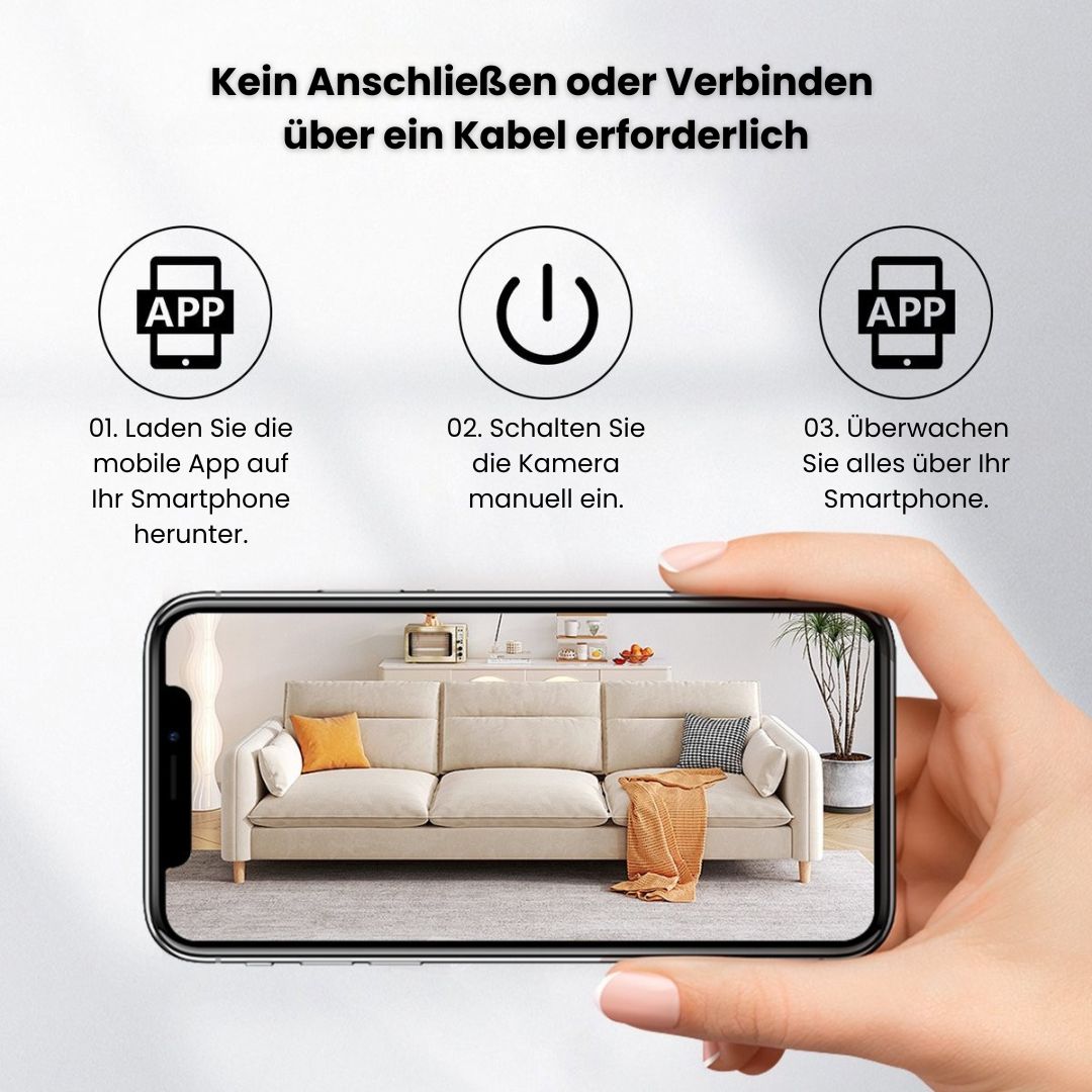 Indoor Security Camera | Motion Sensor & Night Vision | HomeEye