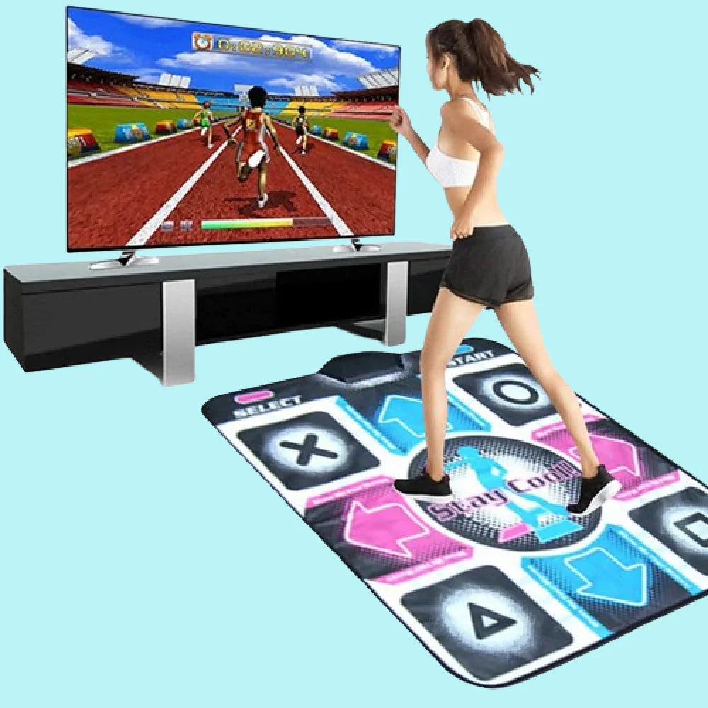 Dance Mat | Increased Movement Indoors | Bluetooth, Non-Slip, Game Modes | MovePulse