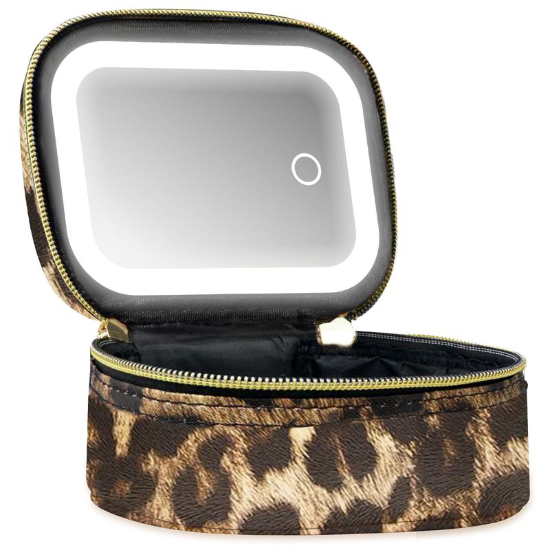 Travel Makeup Pouch for Flawless Styling in Any Light, Anytime