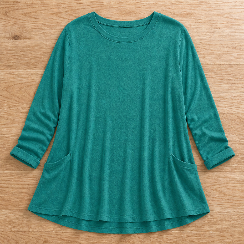 CelestaLuxe™ Long Sleeve Tee — Experience All-Day Freedom with Flawless Comfort and Style