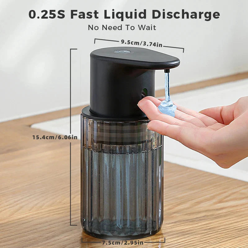 Automatic Soap Dispenser | Touchless Sensor Dispensing | Rechargeable and Refillable | HygiaFlow