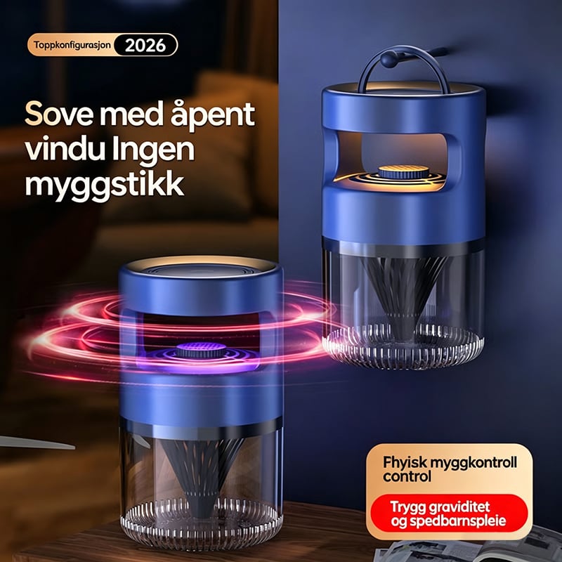 UV Light Mosquito Lamp with Suction Fan
