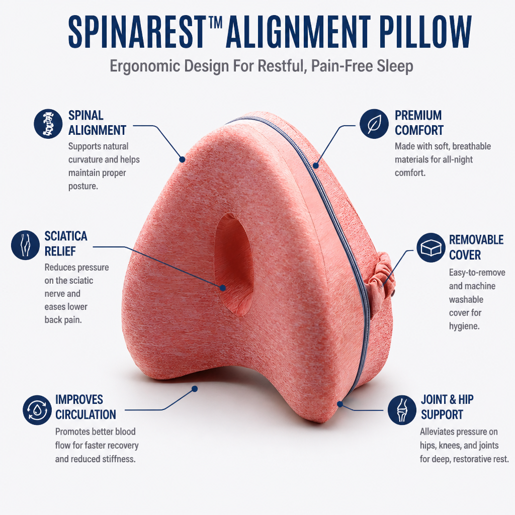 SpinaRest™ — Sleep Pain-Free and Wake Up Energized Every Day