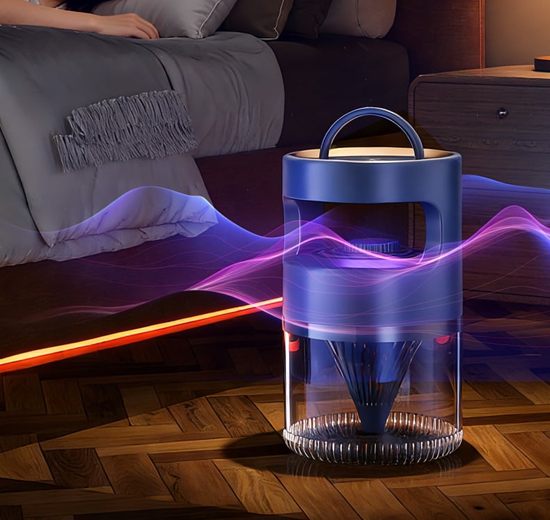 UV Light Mosquito Lamp with Suction Fan