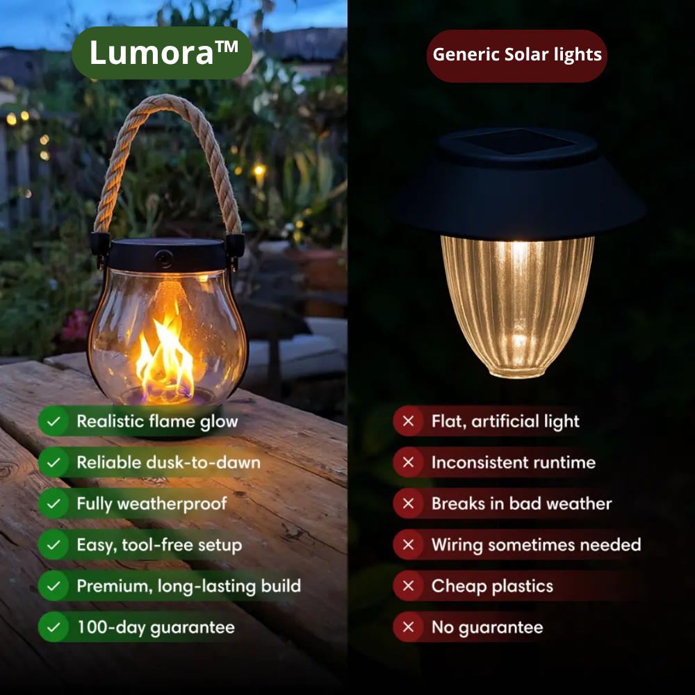 Flame Light Effect - Safe and Relaxing Evenings Without Risk