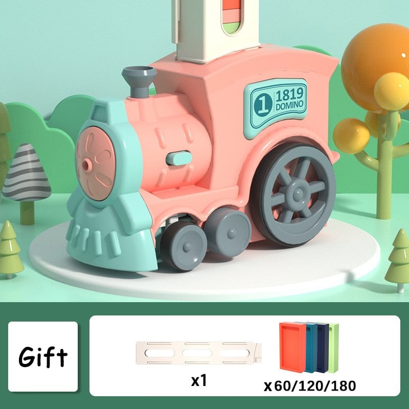 Electric Train for Endless Domino Fun