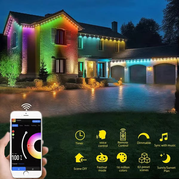 RadianceFlow™ — Effortless All-Weather Magic That Transforms Your Home Into a Year-Round Celebration