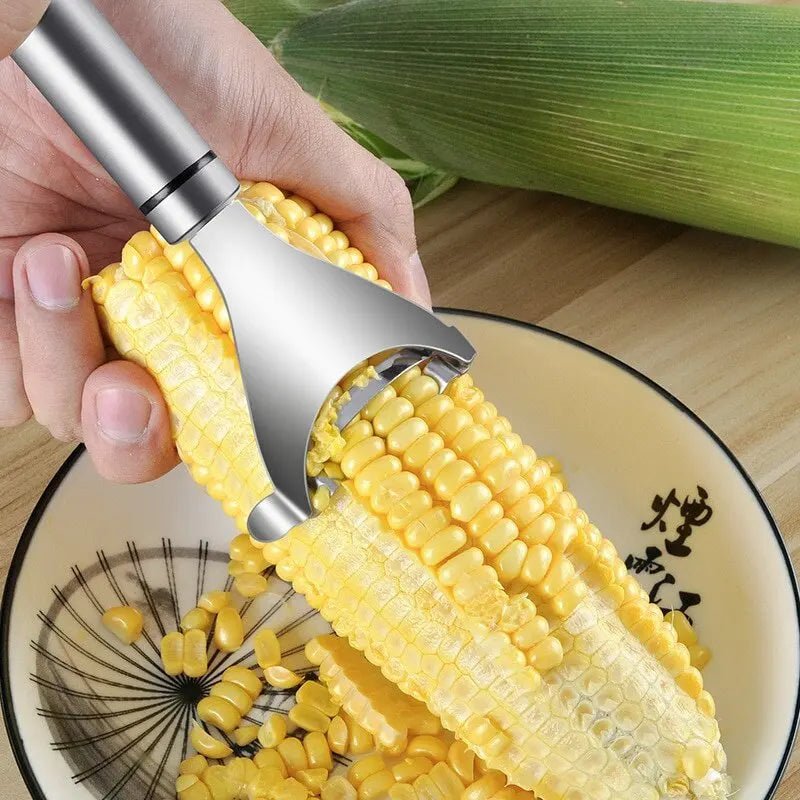 CornEase™ — Slice Through Corn in Seconds for a Mess-Free, Joyful Kitchen Experience
