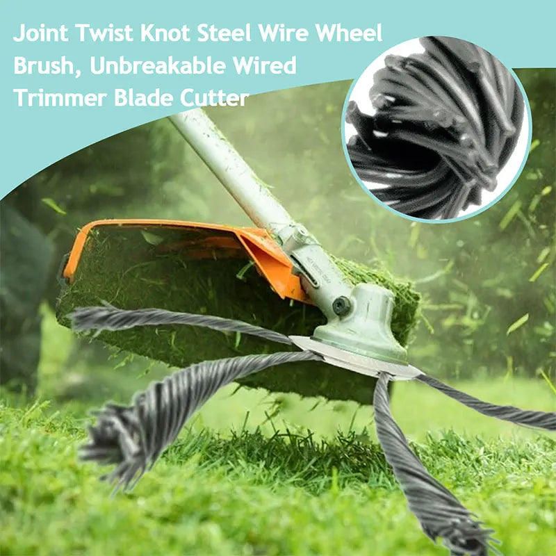 BladeRush™ Steel Weed Head — Crush Weeds Fast and Enjoy a Perfectly Pristine Lawn Every Time