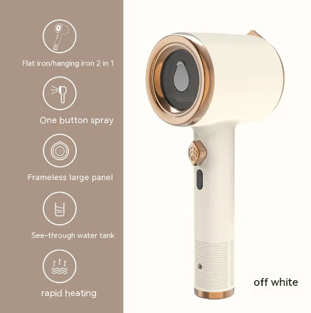 GlideSteam™ Handheld Finisher — Instantly Elevate Your Look with Wrinkle-Free Confidence