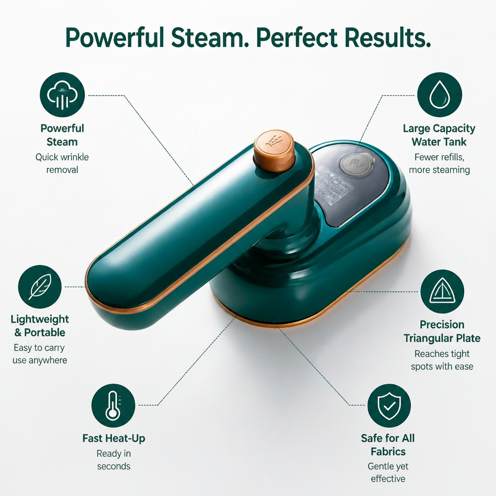 VestaPress™ — Look Flawless Instantly with Precision Steam Power Anywhere