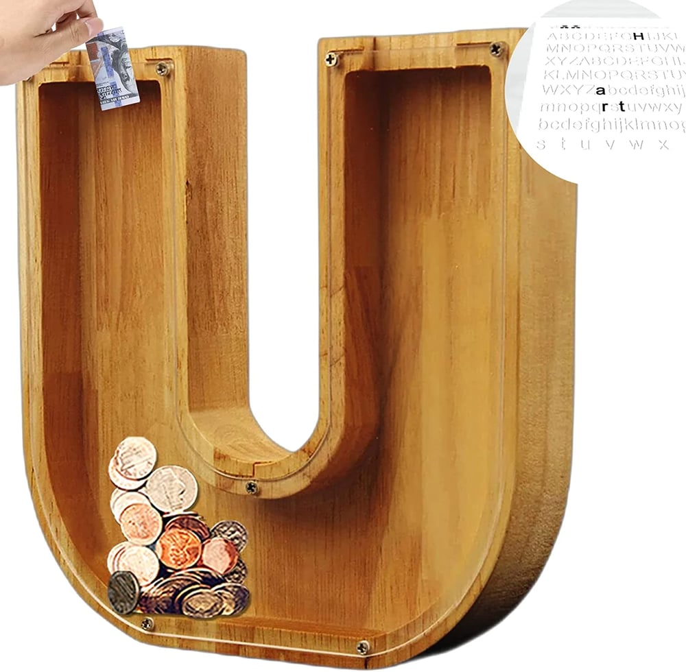 Handcrafted Piggy Bank to Encourage Safe Saving for Kids