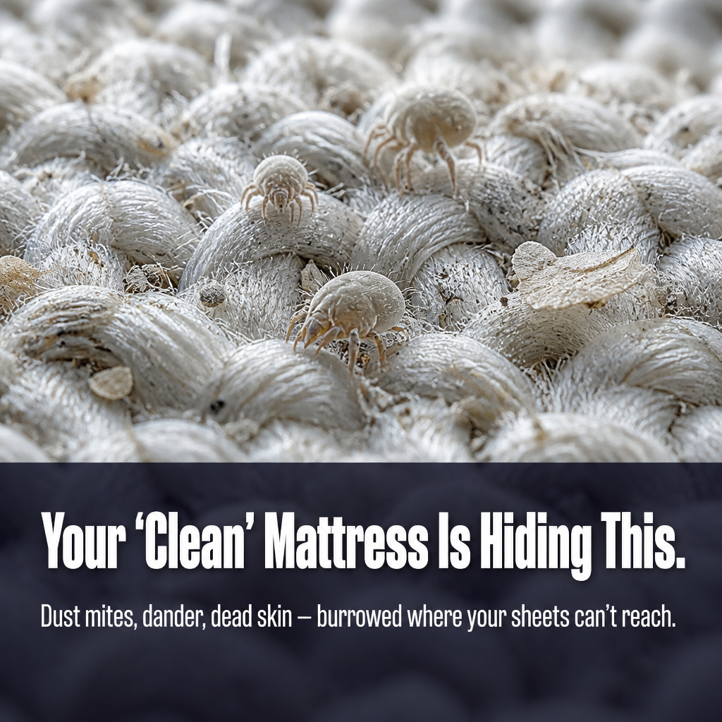 PureRest™ Pro Mattress Cleaner — Pull Dust Mites Out of Your Mattress for Sneeze-Free Sleep
