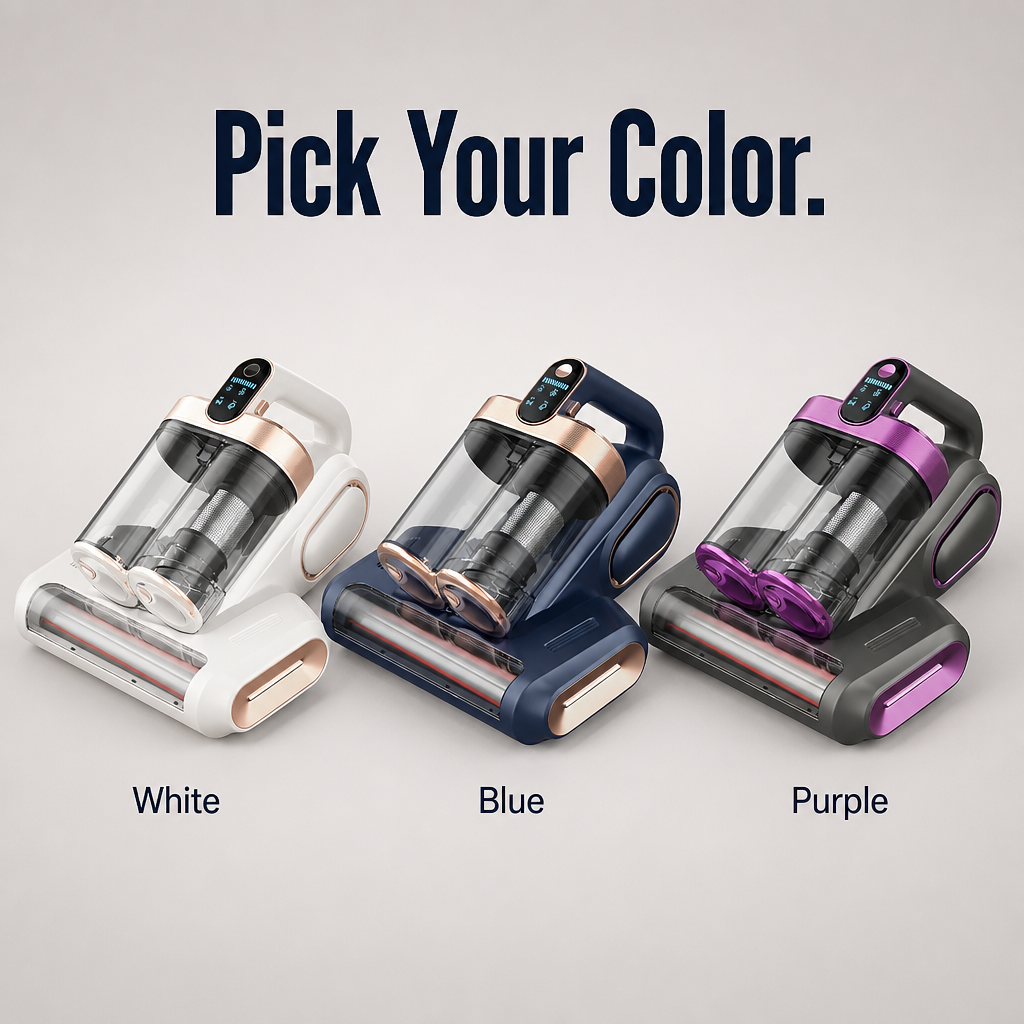 PureRest™ Pro Mattress Cleaner — Pull Dust Mites Out of Your Mattress for Sneeze-Free Sleep