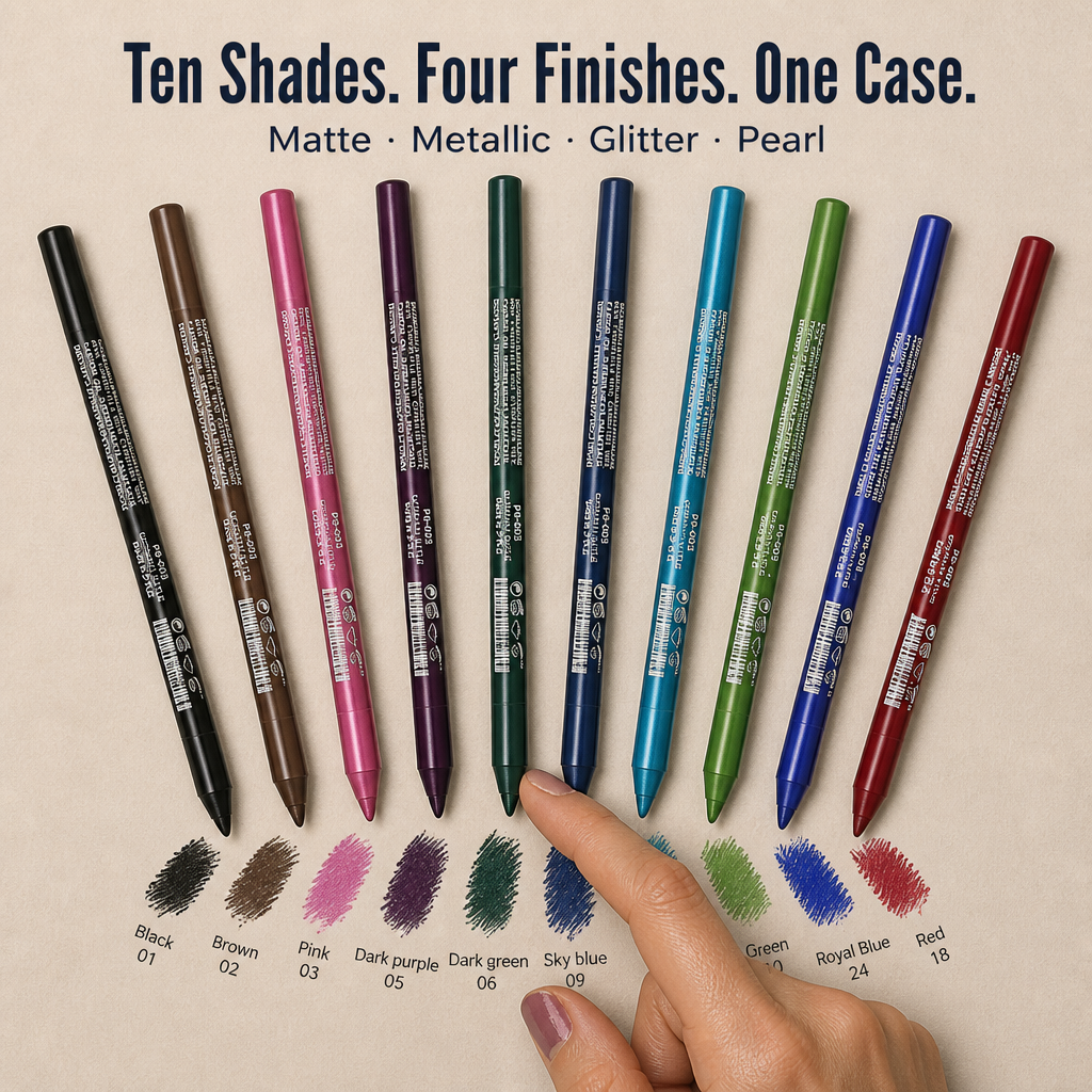 PrismFlo™ — Paint On 10 Bold Eye Colors That Won't Budge Till Removed