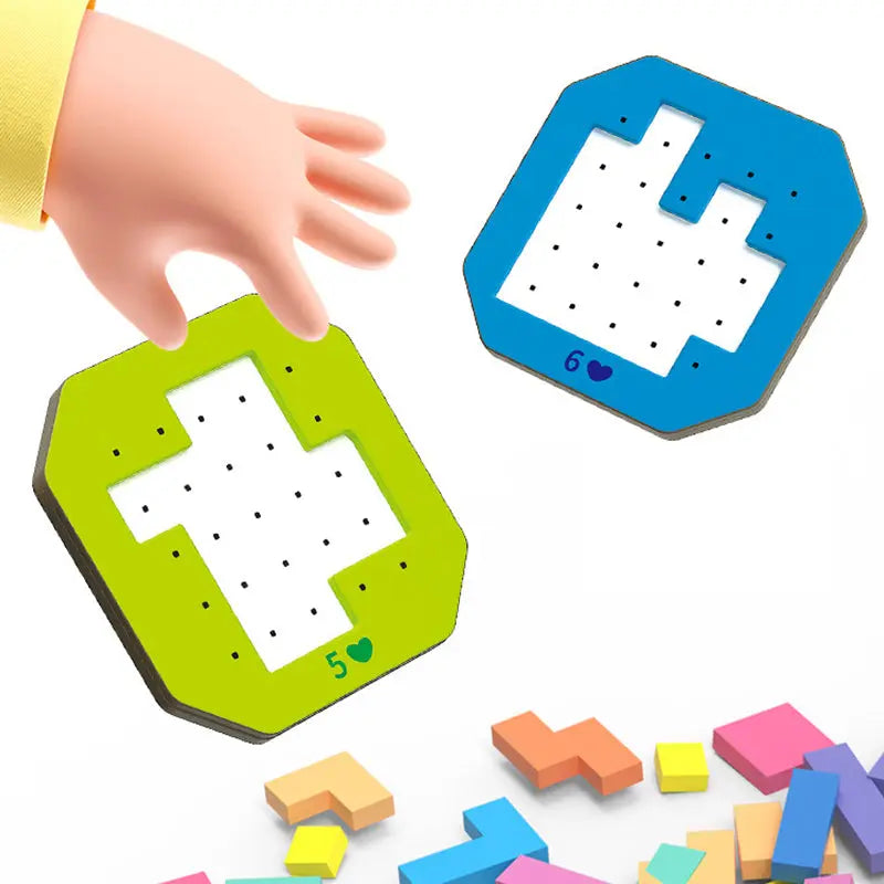 Creative Ideas Puzzle Game for Kids – BrainyBlocks for Smart Minds