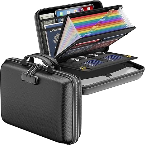 Document Protection Case – Fire and Water Resistant for Important Papers