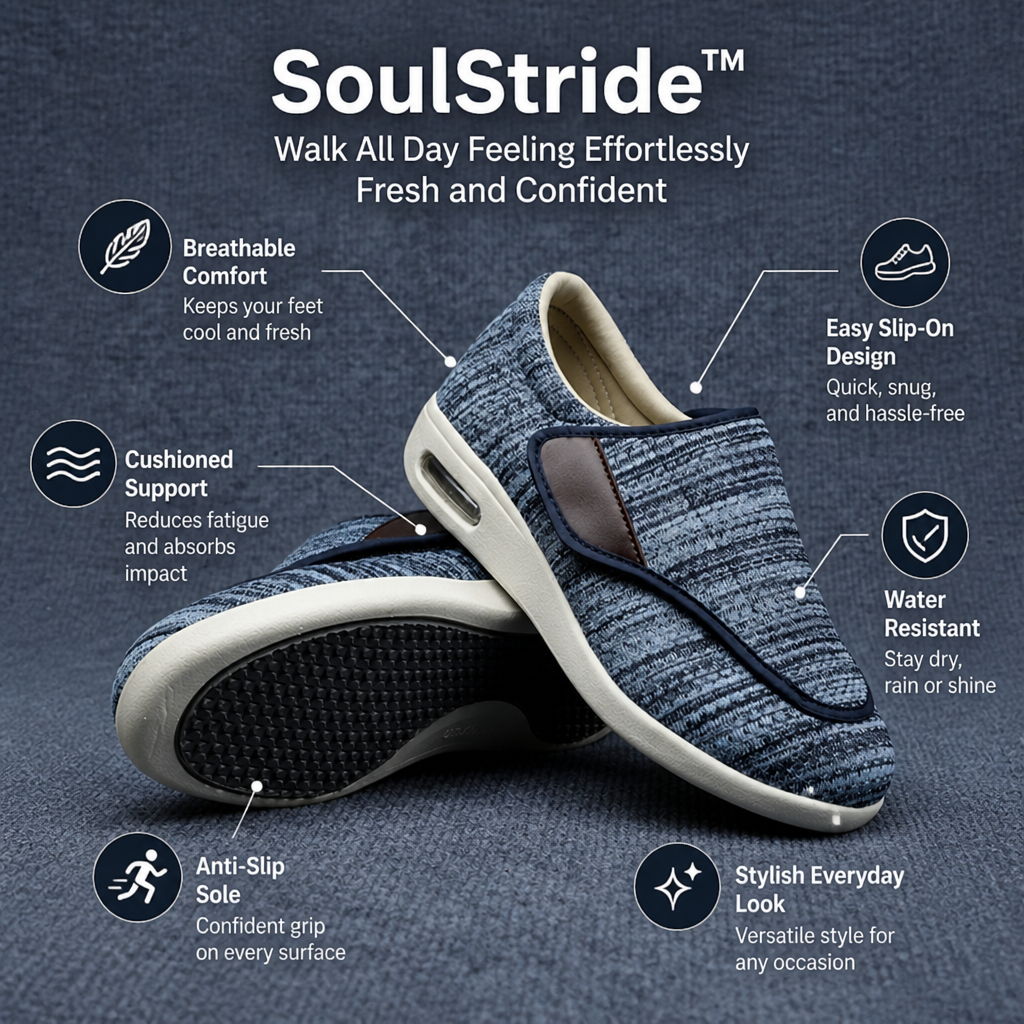 SoulStride™ — Walk All Day Feeling Effortlessly Fresh and Confident