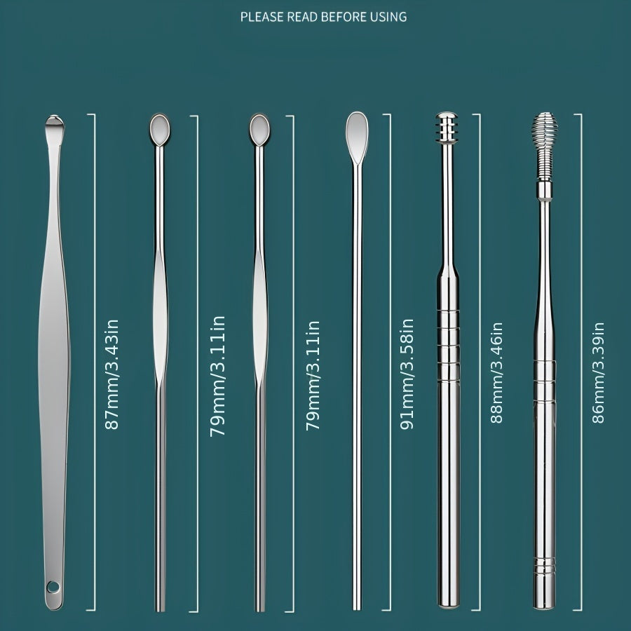 Stainless Steel Ear Cleaning Kit