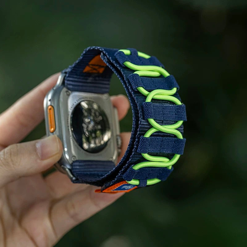Woven Nylon Strap for Apple Watch – Stylish Design