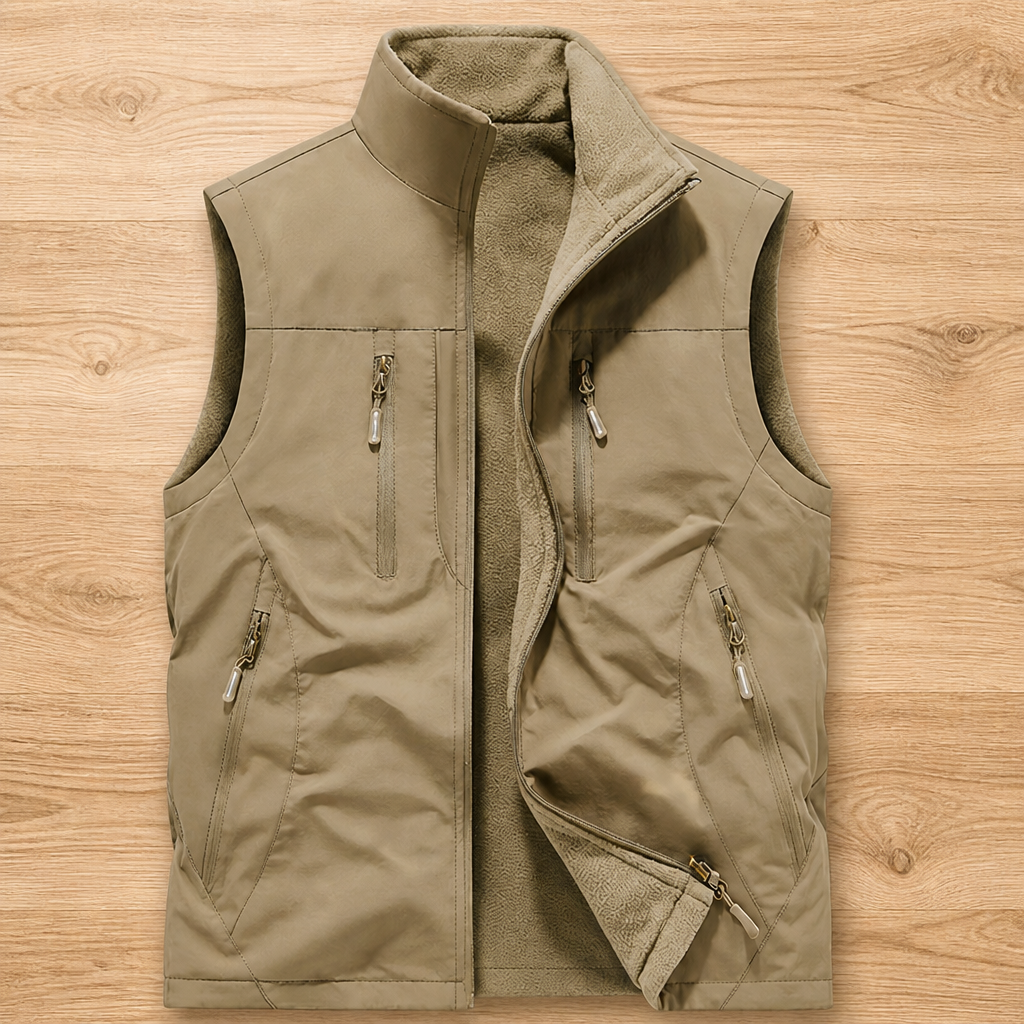 TitanShield™ Oversized Sleeveless Jacket — Own Every Moment with Unmatched Warmth and Secure Freedom